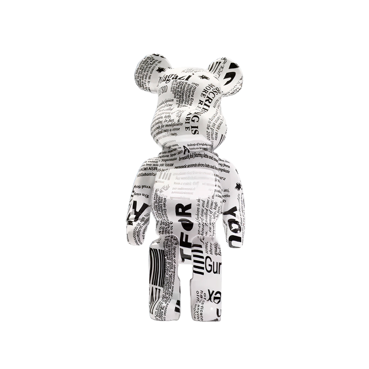 Beer 27cm - Krantenlook