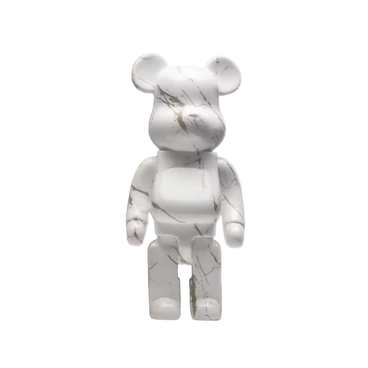 Beer - White marble 27cm