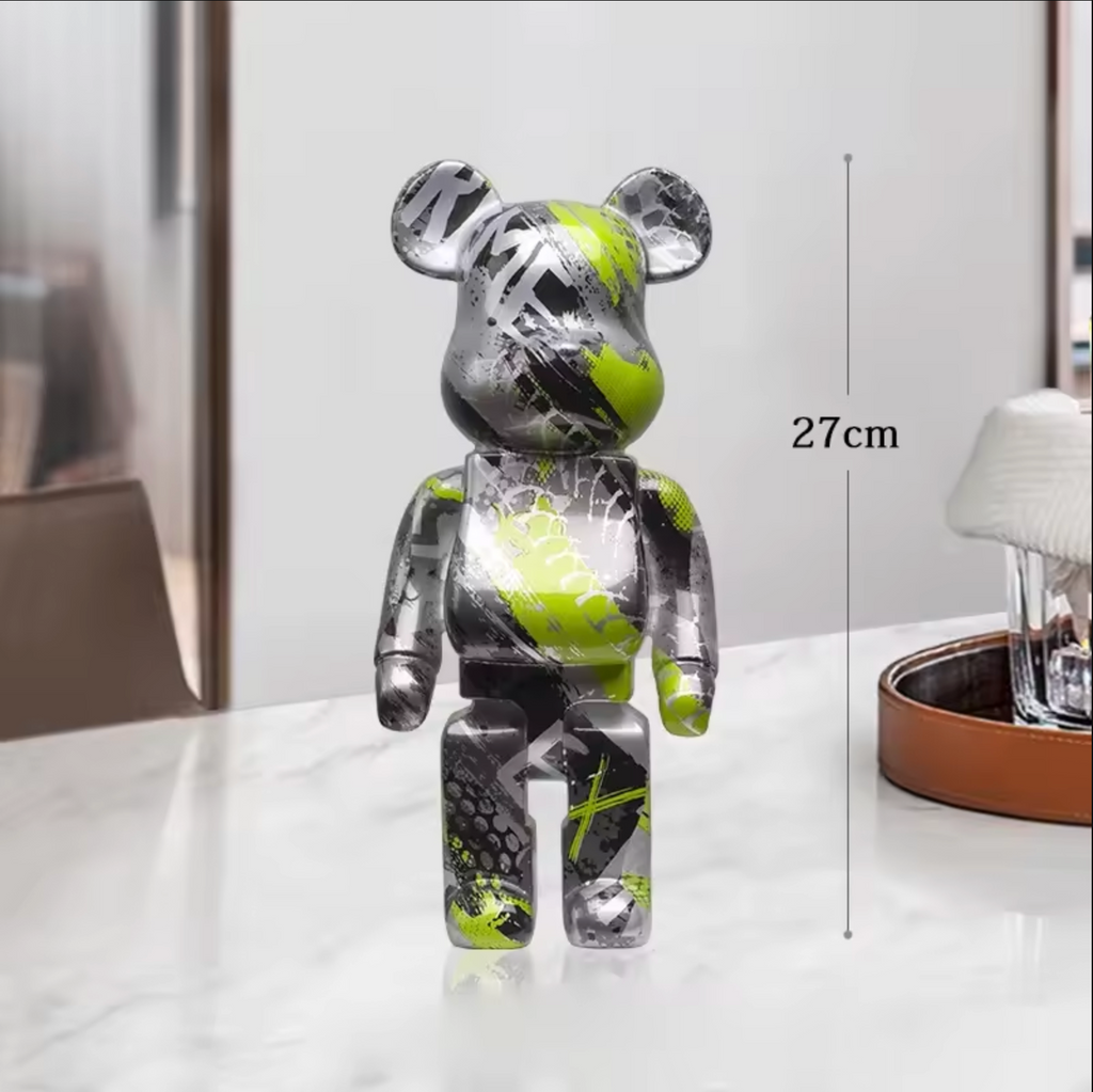 Beer - Silver green print 27cm