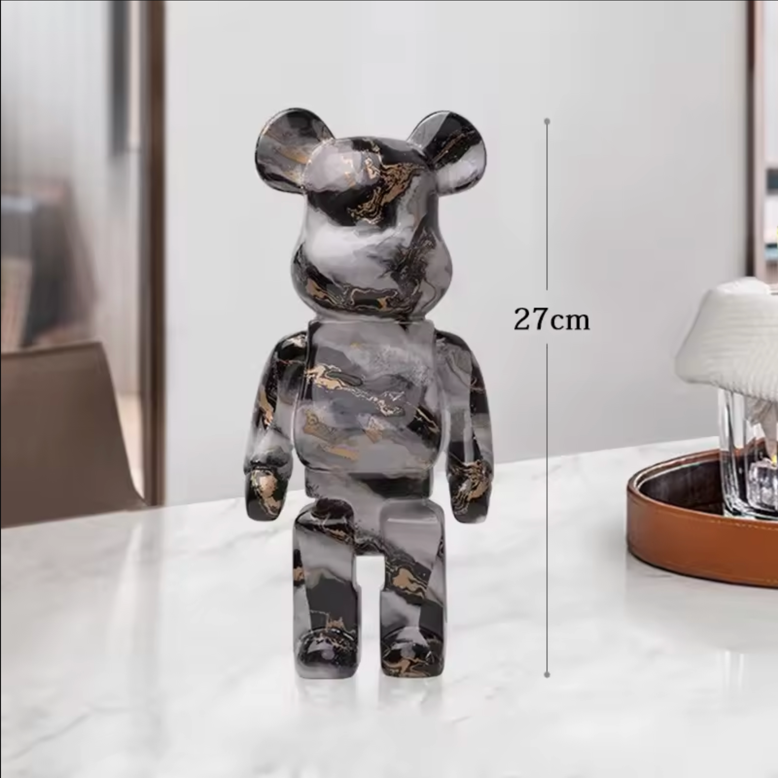 Beer - Black marble v1 27cm